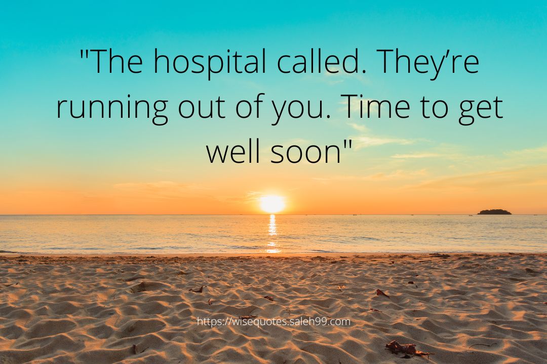 Funny Get Well Soon Quotes